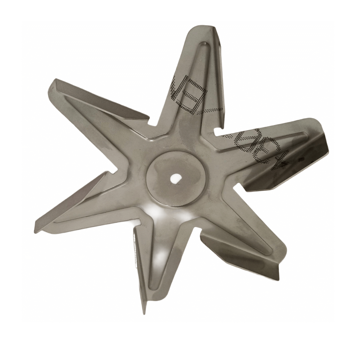 Metallblitz für Holzvergaserkessel Attack DP mit perfekter Passform und sechs Blättern