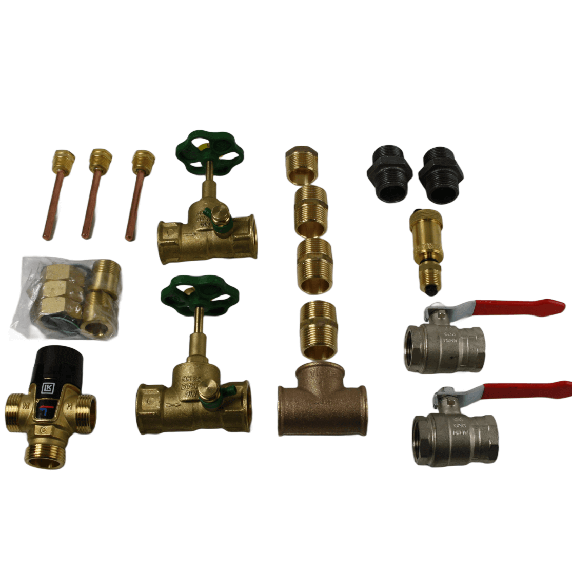 Sunex Fish S16 X Anschlusspaket 🐟🔧 - Diverse 🇩🇪 Messing- & Kugelhähne, Verbindungselemente 🤝