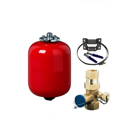 Komplettpaket Defro Komfort Ekopell 14 kW plus Hygienespeicher mit 1 Wärmetauscher.