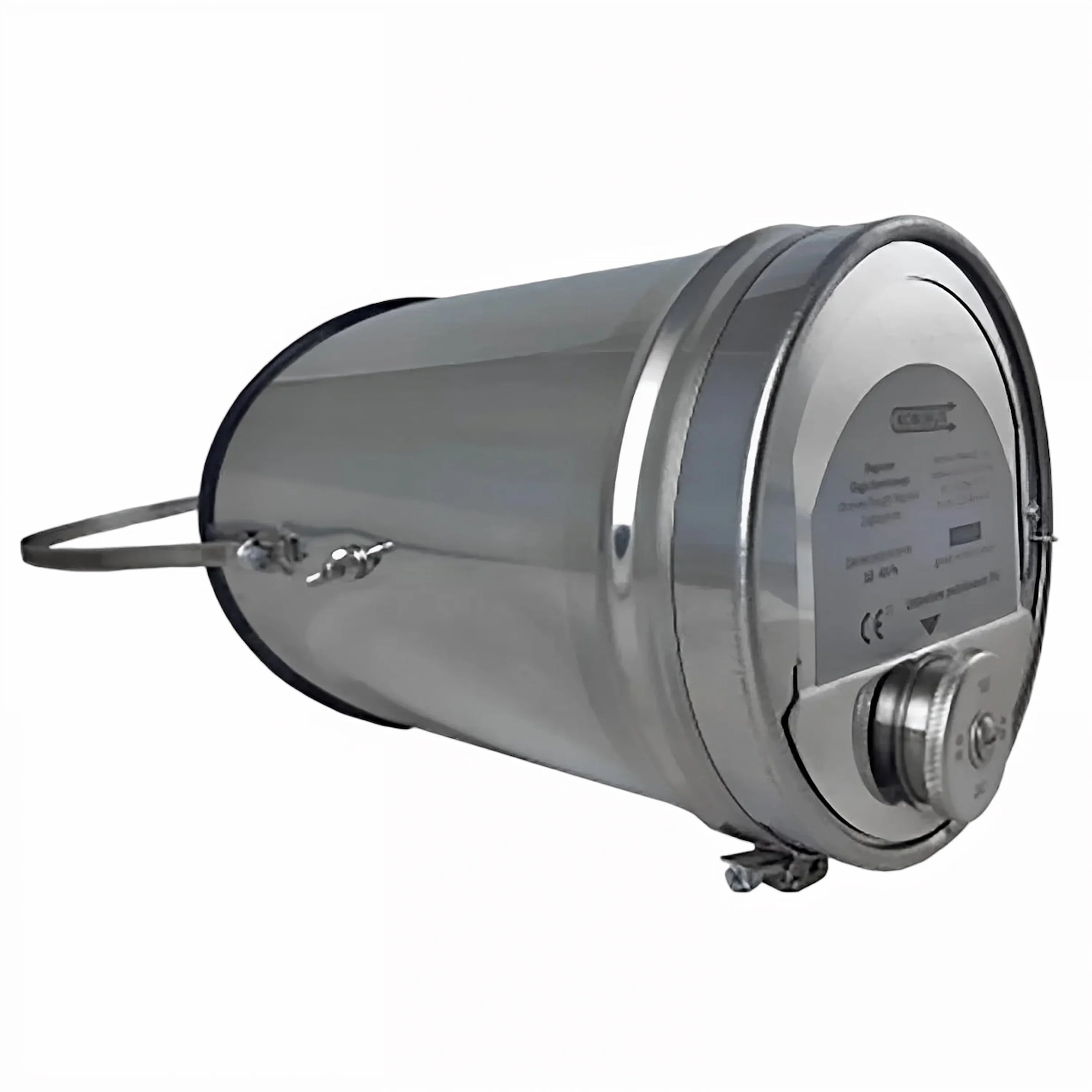 Edelstahl Universal Wasserheizer mit Steuerung, Zugbegrenzer Edelstahl Universal, Dichtlippe