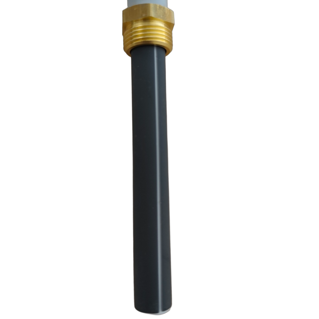 Dunkelgrauer Wasseranodenstab für Pelletkessel Thermoflux Pelling Eco mit langlebiger Ausführung