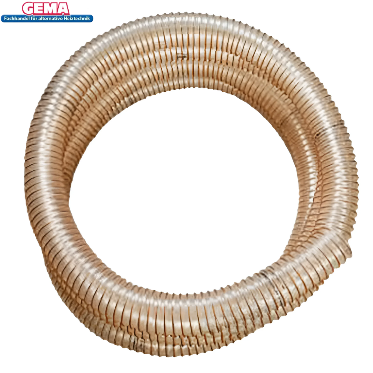 Flexible, durchsichtige Corrugatschlauch für Boilermodelle, original Pelletschlauch für ATMOS
