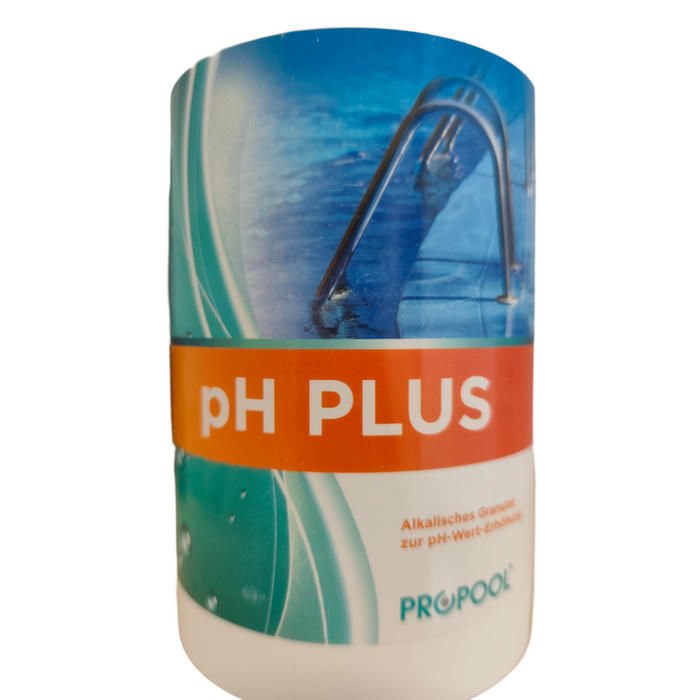 pH plus Granulat 1kg für Pool 💧 - Effektive pH-Wert-Regulierung für klares Wasser 🌊 von PROPOOL