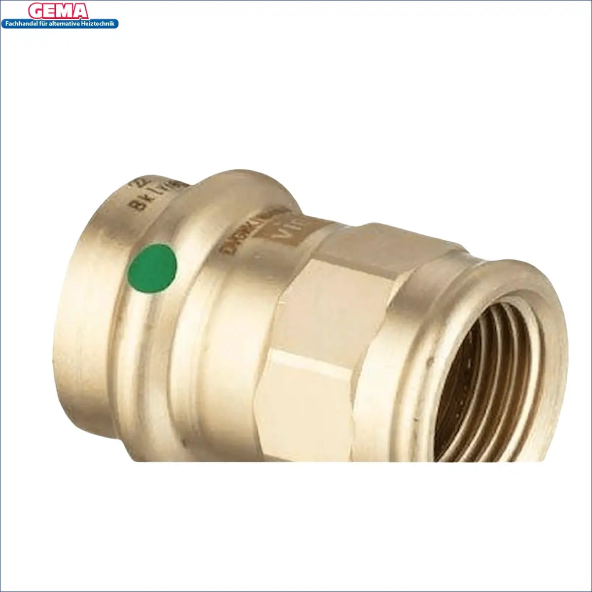 Brass plumbing fitting Übergangsmuffe zum Pressen für Boiler und Boiler-Zubehör
