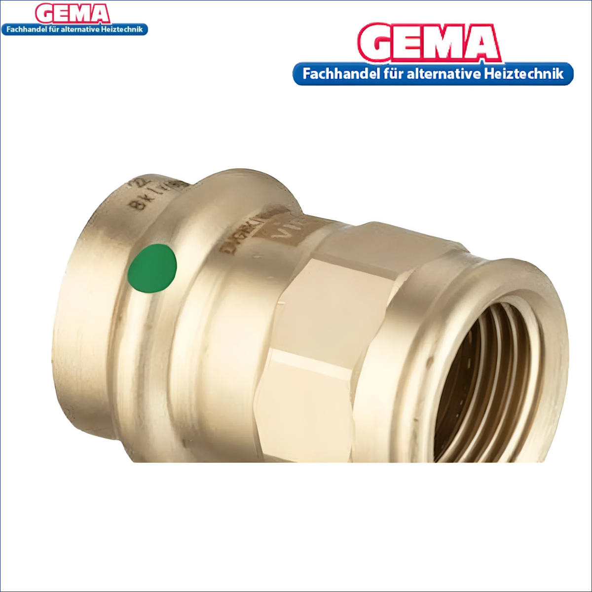 Brass plumbing fitting Übergangsmuffe zum Pressen für Boiler und Boiler-Zubehör