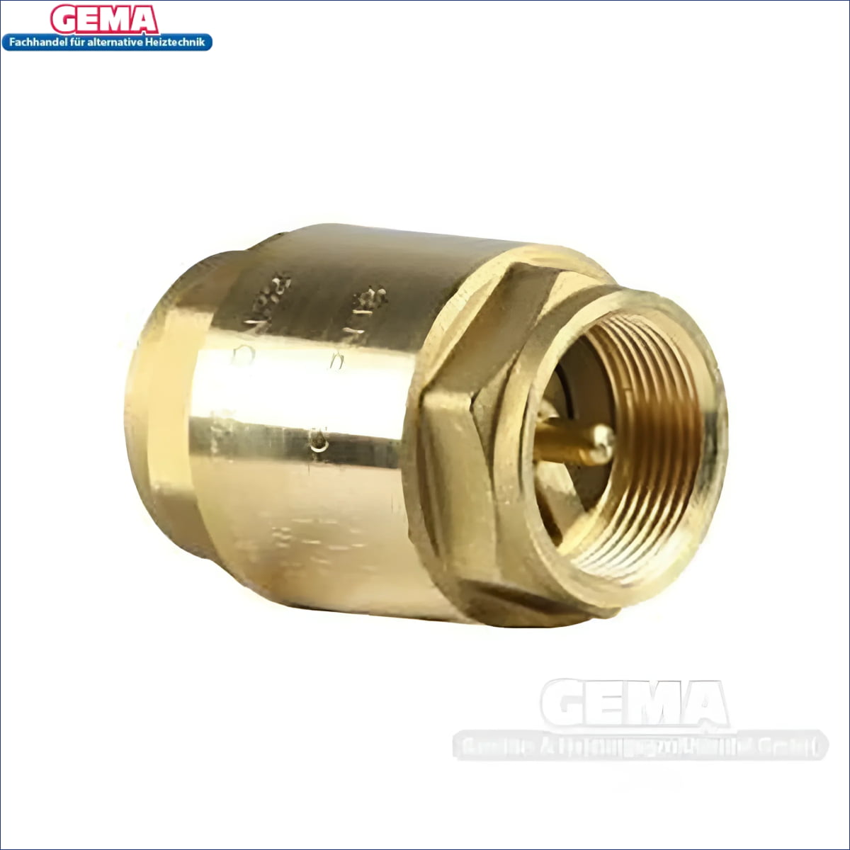 Brass Rückschlagventil für sichere Schwerkraftbremse, langlebiges Messing Produkt