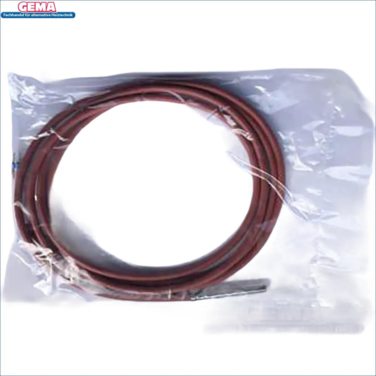 Gekräuselte braune Kabel im Plastikbeutel für Thermo Flux Pelling Temperatur-Sensor