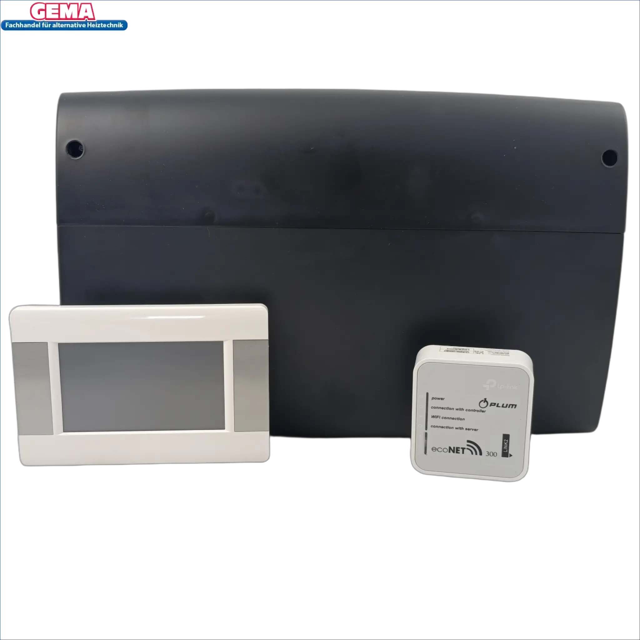 Witterungsgeführte Regelung Gema Control 920 mit Internetmodul Econet und Typ CT6