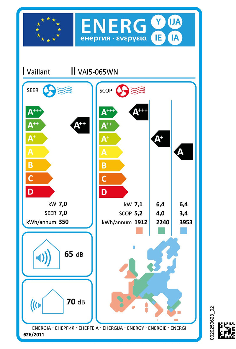 Klimagerät Vaillant climaVAIR exclusive VAI5-065WN 7,0/7,2 kW