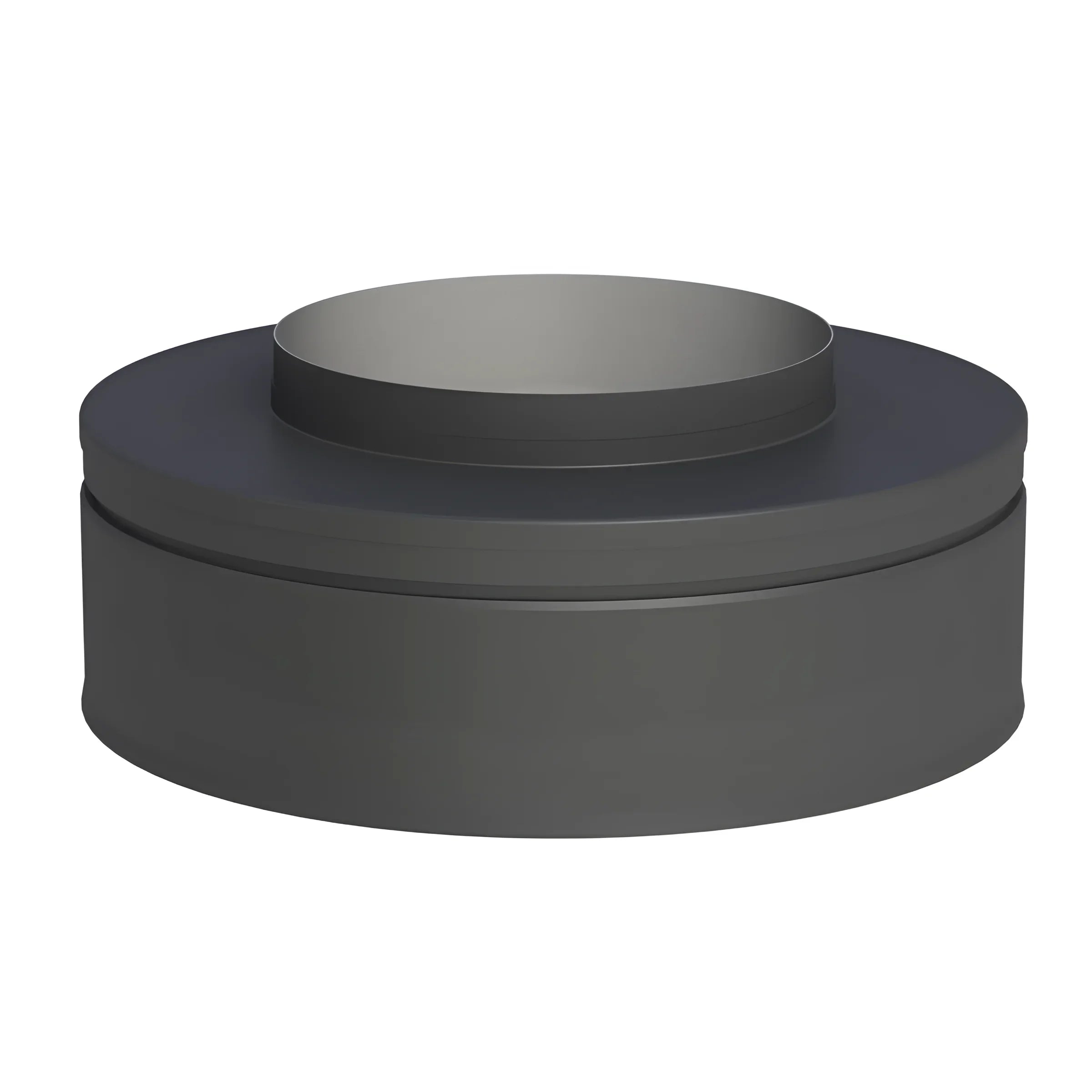 Grau zylindrisches Metallrohr für DW Neo 150 schwarz 5-10 Meter, modernes Design