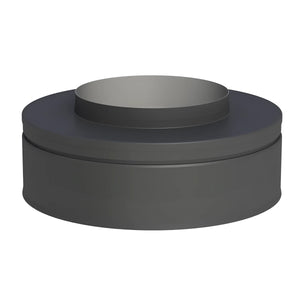 Grau zylindrisches Metallrohr für DW Neo 150 schwarz 5-10 Meter, modernes Design