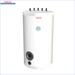 Weiße zylindrische Warmwasserspeicher 120 Liter mit 1,5 kW Heizstab