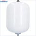 Weiße zylindrische Ausdehnungsflasche mit Threadanschluss für Thermoflux Pelling 25/135