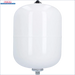 Weiße Ausdehnungsflasche mit Threadanschluss für Thermoflux Pelling 25/230 mit Pufferspeicher