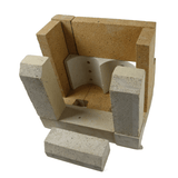 MPM DS Wood 10kW Schamottsteine komplett.