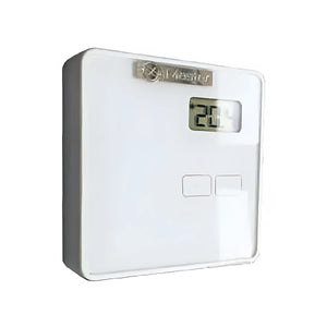 Weißer elektronischer Raumtemperaturregler Master Thermostat für angenehmes Raumklima