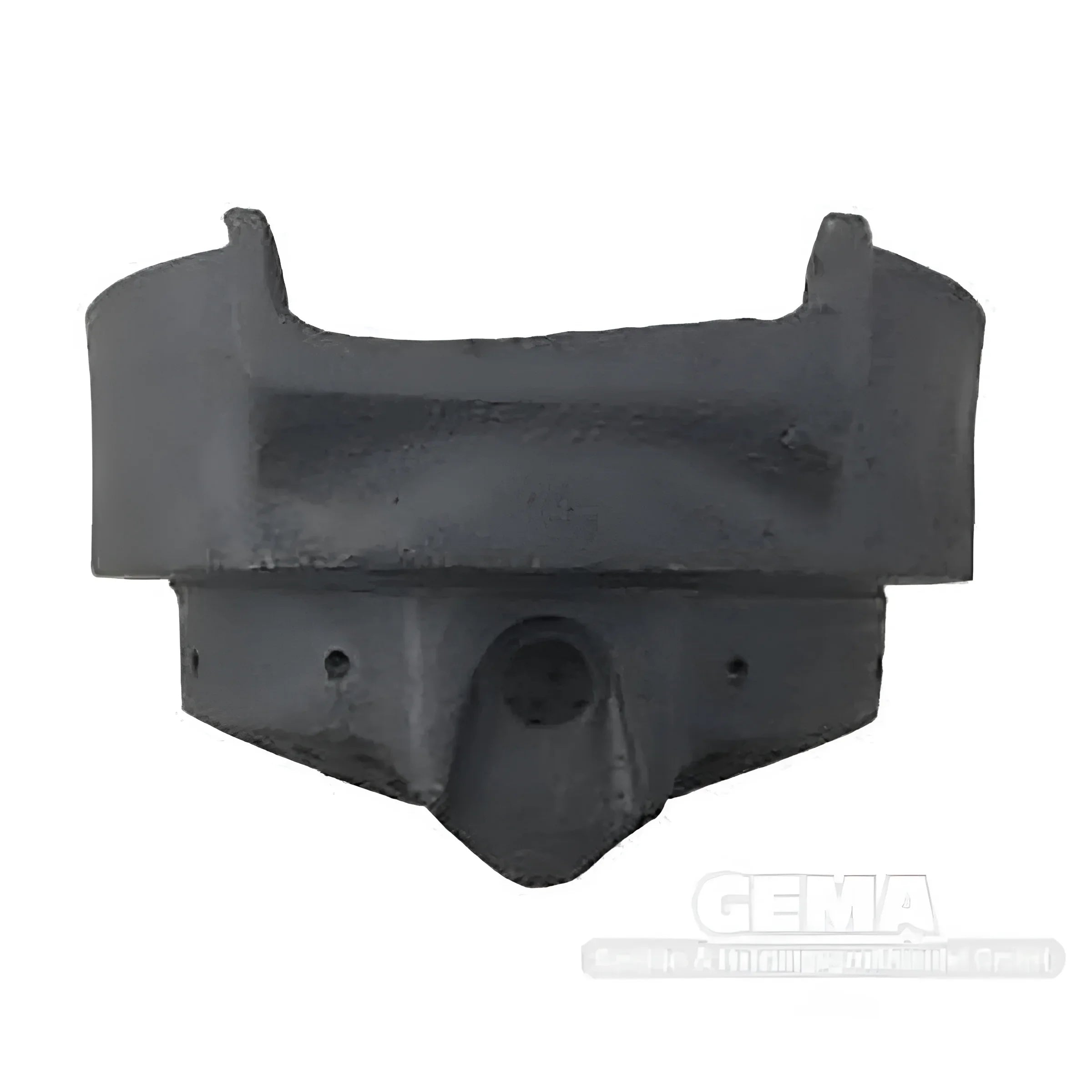 Darkgraues gussmetall Bootförmiges Original Brennertopf für Thermoflux Pelling 25 kW