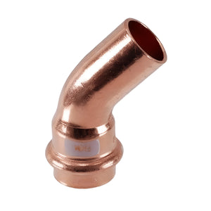 Kupfer-Pressfitting-Winkel für Boilers und Profi-Pressfitting Bögen zum Pressen