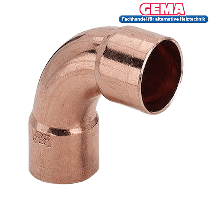 Kupferbogen 45° für Lötfittings 🔧 - ideal für Heiztechnik & Sanitär | GEMA Fachhandel