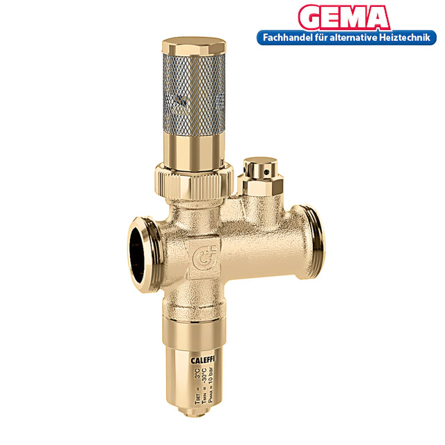 Caleffi Frostschutzventil verhindert Einfrieren von Heizsystemen.
