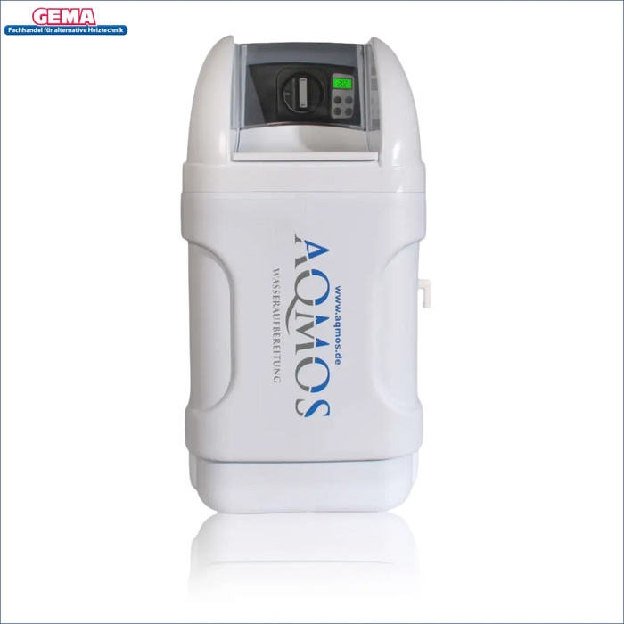 Weiße Wasserenthärtungsanlage AQMOS BM-32 für optimale Wasserfiltration