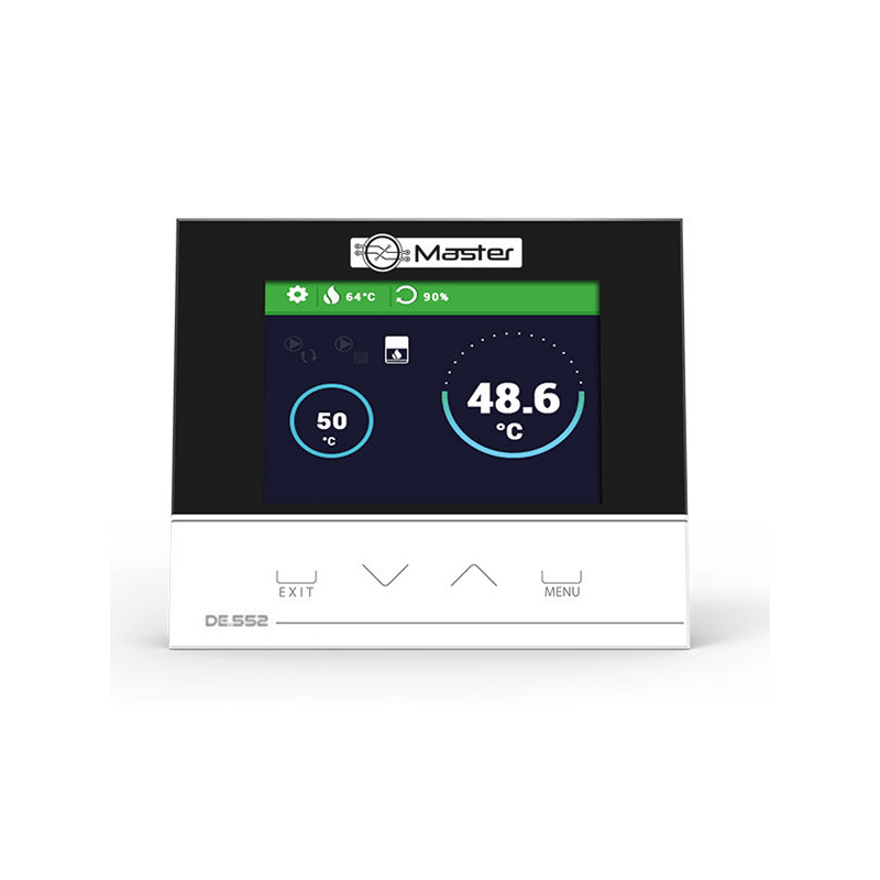 Digitaler Thermostat Kaminsteuerung EU-391 zPID für optimale Verbrennung und intelligentes Puffermanagement