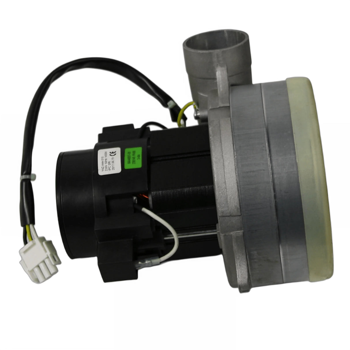 Attack Wood&Pellet Motor für effiziente Pelletansaugung.