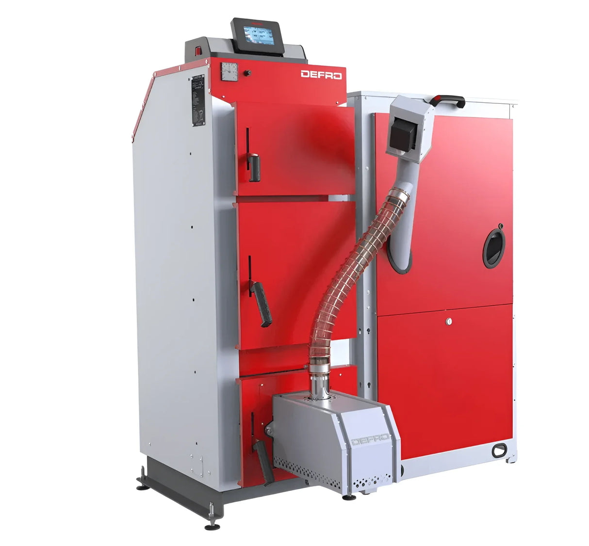 Komplettpaket Defro Komfort Ekopell 14 kW plus Hygienespeicher mit 1 Wärmetauscher.