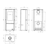 Lareira Elite Oregon lareira