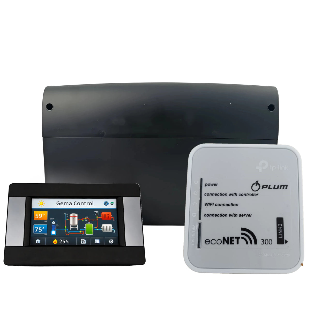 Regulamento desgastado Gema Control 920 com módulo de internet universal