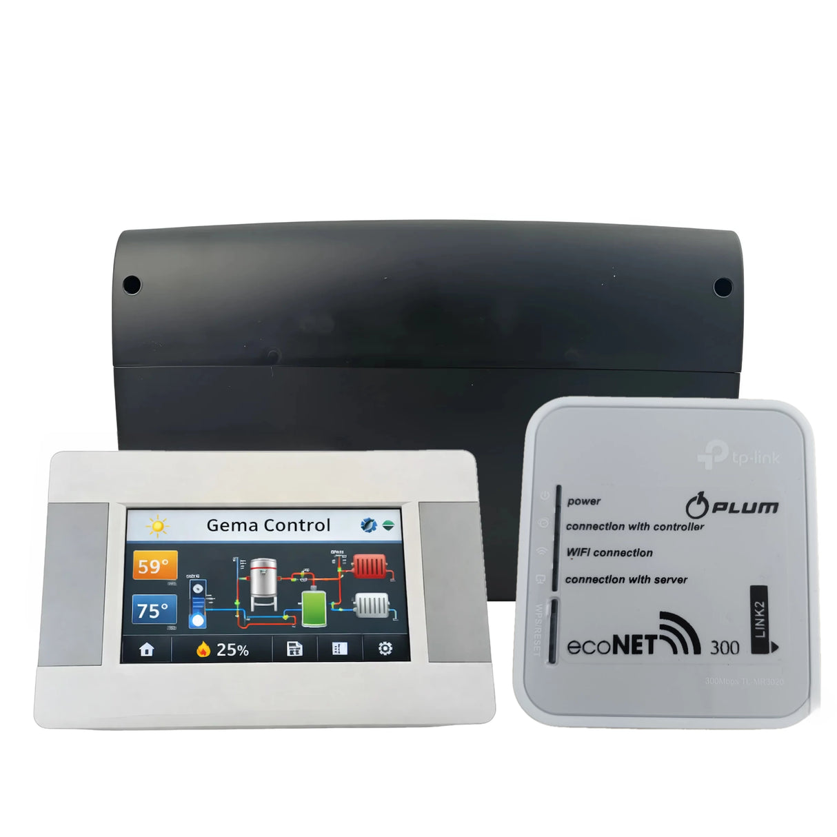 Regulamento desgastado Gema Control 920 com módulo de internet universal