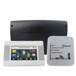 Regulamento desgastado Gema Control 920 com módulo de internet universal