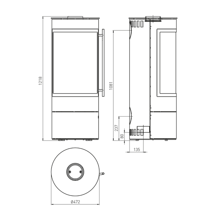 5 kW Kaminofen Pular Compact von Olsberg