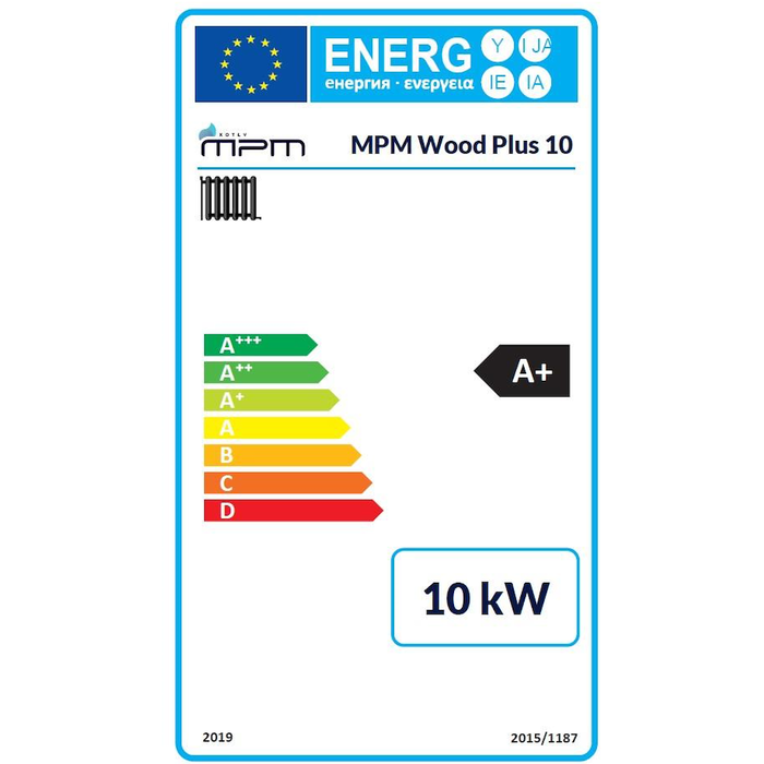 MPM DS WOOD 10 kW Festbrennstoffkessel