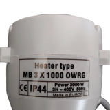 Slat téimh 3 kW/400 V – slat téimh leictreach le haghaidh umair stórála uisce óil agus tí