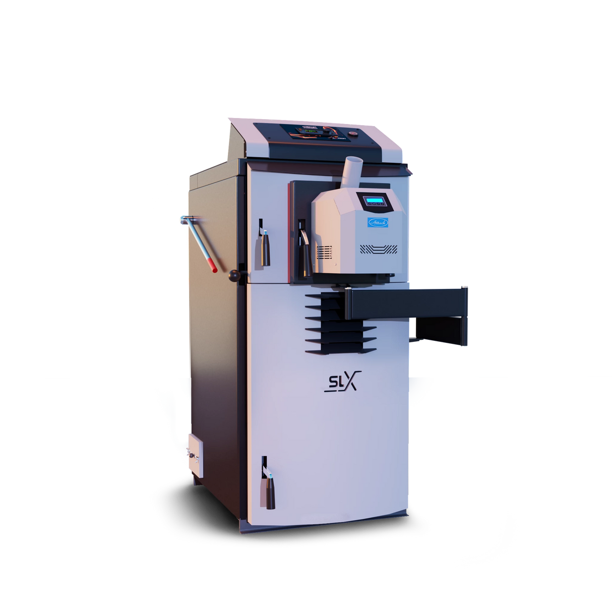 Kocioł dwufunkcyjny Attack SLX 20 kW – drewno i pellet – wydajny & uniwersalny