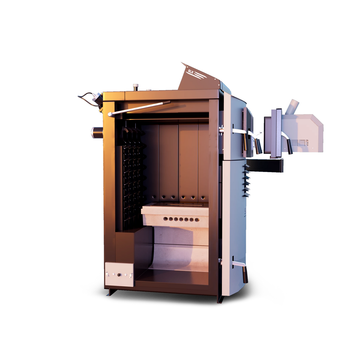 Kocioł dwufunkcyjny Attack SLX 20 kW – drewno i pellet – wydajny & uniwersalny