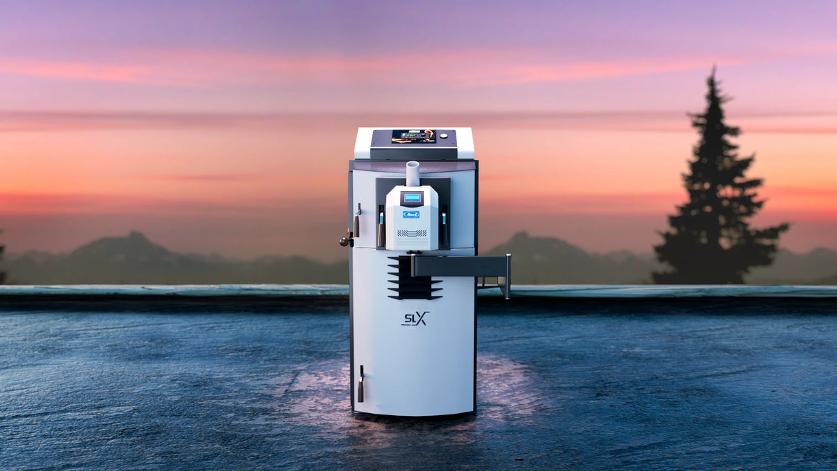 Kocioł dwufunkcyjny Attack SLX 20 kW – drewno i pellet – wydajny & uniwersalny