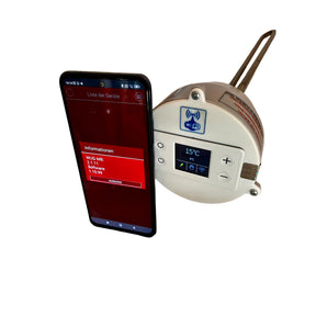 Trinkwasserspeicher mit leistungsstarkem Heizstab für effiziente Warmwasserbereitung und Energiespareffekt