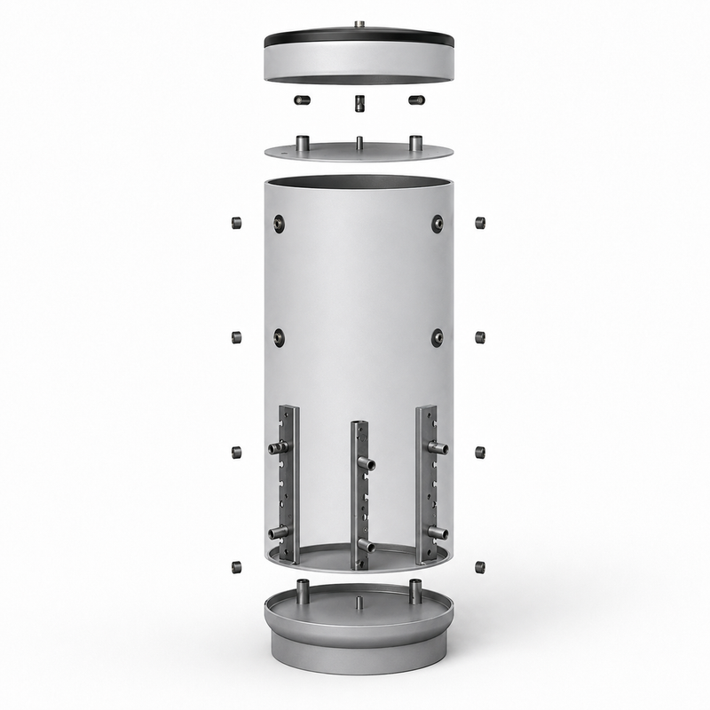 Schichtspeicher Schönberg Heiztechnik SPS 600 551 Liter
