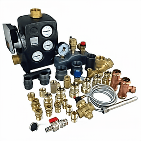 Anschlusspaket Attack DPX für Festbrennstoffkessel bis 35 kW - GEMA Shop