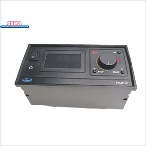 Schwarzes Attack Steuerelektronik RK-200 Kontrollpanel mit Display und Knopf