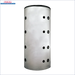 Weiße zylindrische Wassertank mit schwarzen Anschlüssen für Thermoflux Pelling 50/185