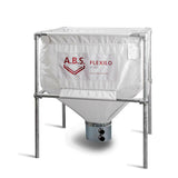 Pelletsilo Flexilo MINI mit Absaugtopf/Schneckenkasten.