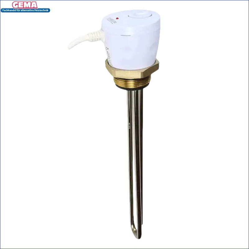 Immersionswasserheizer mit Thermostat und Incoloy 825 Heizstab für Brauchwasserspeicher