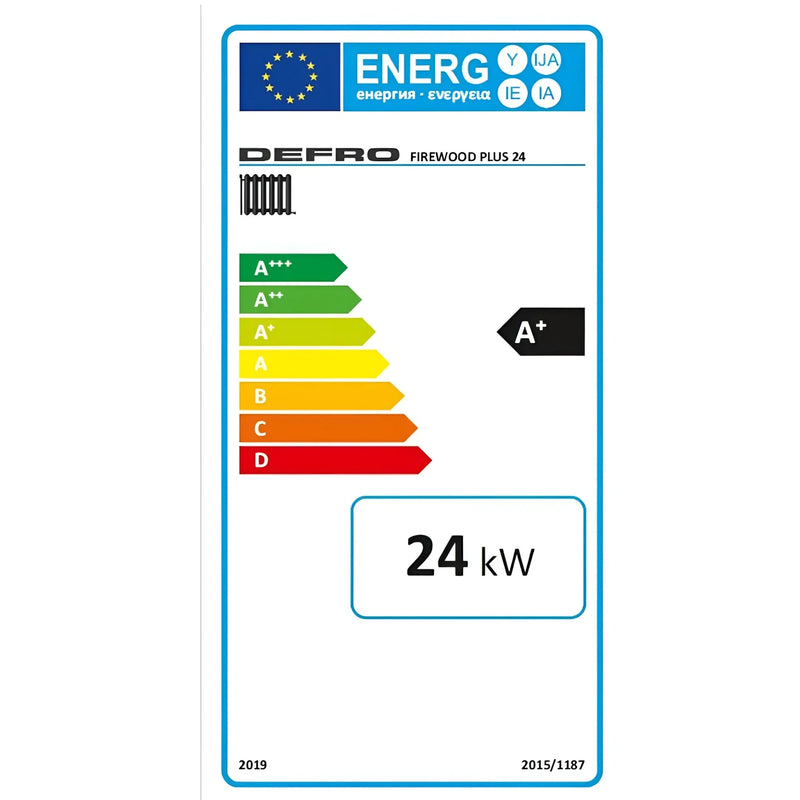 Defro Firewood Plus 24 kW dabīgās vilkmes katls – kompakts, efektīvs, izturīgs 🔥 - GEMA Shop