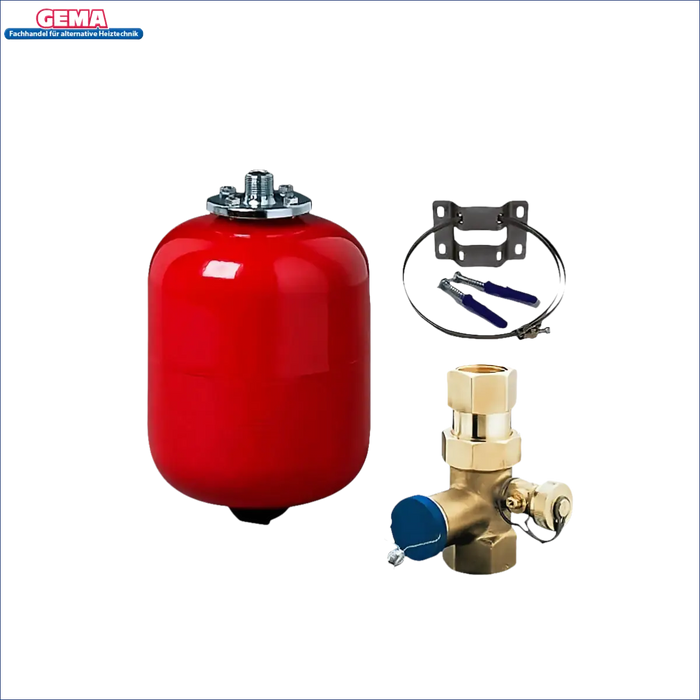 Plumbing expansionsbehälter und Ventilkit für Defro Komfort Ekopell 14 kW Kombikessel
