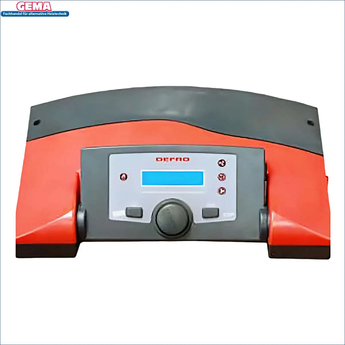 Red und graues electronic Control Panel der Defro S3P Heizkesselsteuerung für maximale Belastung