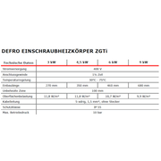 Elektroheizstab mit Regler und Thermostat 6,0 kW - GEMA Shop