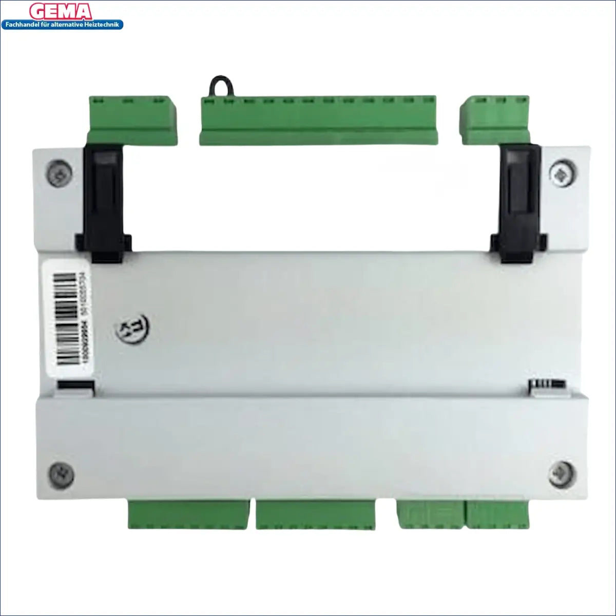 Elektronische Steuerungsmodul mit grünen Anschlüssen für Gema Control, kompatibel mit Plum Ecomax 850i und CT4-Fühler Integration